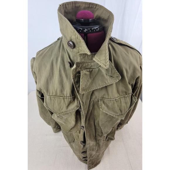 WWII U.S. Army M-1943 Field Jacket 1945 Beacon Mfg Co 34S - Picture 6 of 14